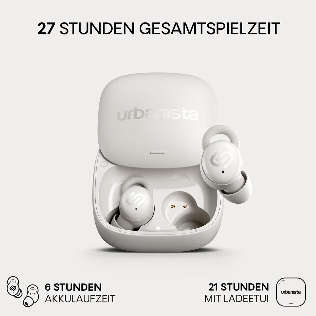 Wireless Earphones with Charging Case Urbanista Porto White