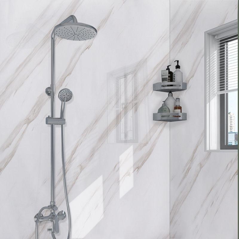 20 Meters Adhesive Wallpaper Bathroom Waterproof Stickers Toilet Wall Renovation Formaldehyde-Free Kitchen Decor Wall Stickers