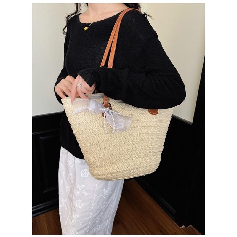 Large-capacity Bag, Versatile, Fashionable, One-shoulder, Trendy, Commuter, Retro, Casual Tote Bag