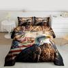 Gothic Decor Comforter Set Twin Size Boys Boho Moth Down Comforter Men Gothic Sugar Skull Comforter Galaxy Starry Sky Halloween Gothic Beddi