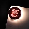 25mm/'' Engine Button Cover for Series Red/Blue/Black