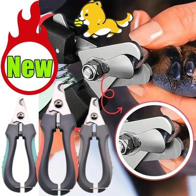 Professioneller Nagelknipser für Hunde und Katzen, aus Edelstahl, für die Fellpflege, Nagel-, Zehen- und Krallenschere, Knipser für Tiere und Katzen, Heimtierbedarf