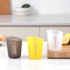Silicone Measuring Cup Set Flexible Microwave Safe Measuring Cup with Easy-Read Marks Non-Slip Base Dishwasher Safe Baking Tool