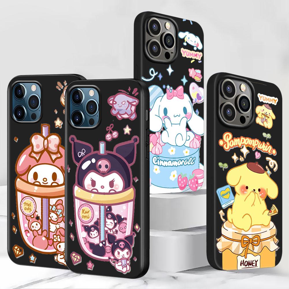 Hello Kitty Kuromi tok Apple iPhone 13 14 Plus 11 12 Mini 15 Pro Max 7 8 SE 2020 X XS XR készülékekhez Szilikon Puha Telefonfedél