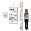 Wooden Wall Hanging Wall Sticker For Kids Room Decoration Height Measure Ruler Wallpaper Baby Growth Chart Decor On The Wall