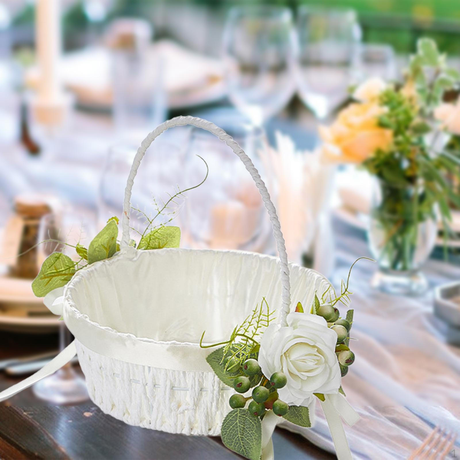 

Нежная корзина с лепестками для особых торжеств Style B