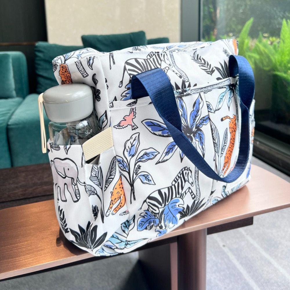 Waterproof Baby Diaper Bag Printing Baby Care Bag Food Hand Bag Mommy Handbag Outdoor