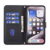 BINFEN COLOR for Samsung Galaxy S23 FE Wallet Case PU Leather Square Grid Cover