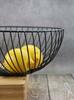 Fruit And Vegetable Basket, Plate, Bowl, Black For Decoration