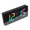 Colorful Creative Electronic Clock Fantasy Color Changing Mirror Clock Student Sleeping Alarm Clock Digital Clock