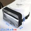 1Pcs Anti-static Transparent PVC Waist Bag Clear Mesh Tool Kit Fanny Pack Waterproof Portable Workshop Storage Organizer Bag