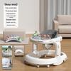 Multifunctional Baby Walker: Anti-Tip, O-Leg Prevention, Push-Assisted Learning for Boys and Girls