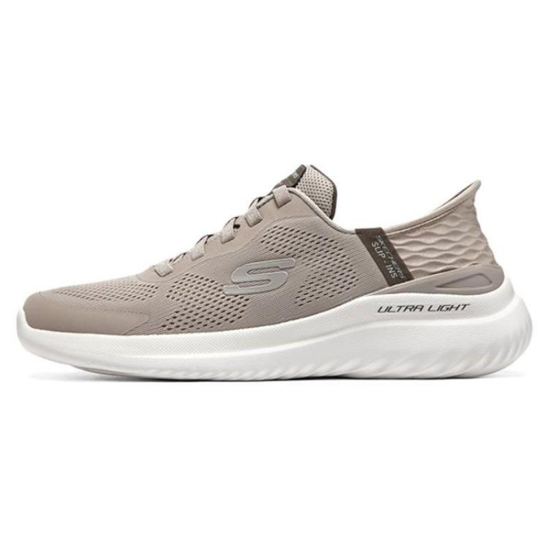 Skechers Slip-Ins Men Mesh Low Casual Shoes Grey 232459-TPE 44