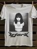 S Bjork Signature Iconic Portrait Name Print Tshirt