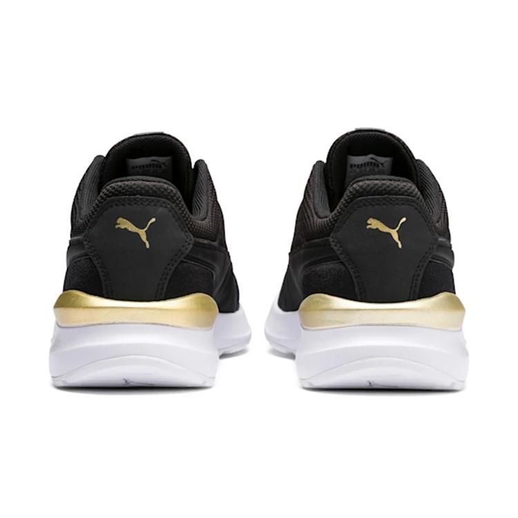 (WMNS) PUMA Adela Black/Gold Women's 368185-01