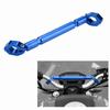 Barre transversale de guidon durable en alliage d'aluminium Sans rouille Barre transversale de guidon réglable Ensemble de barres transversales anti-vibrations Moto