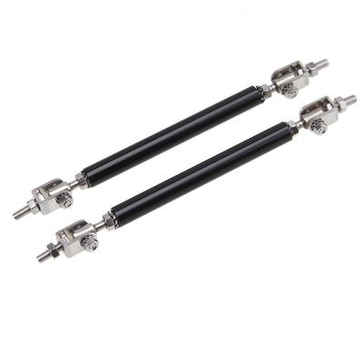 Adjustal Car Front Bumper Lip Splitter Rod Strut Tie Bar Support Kit Universal