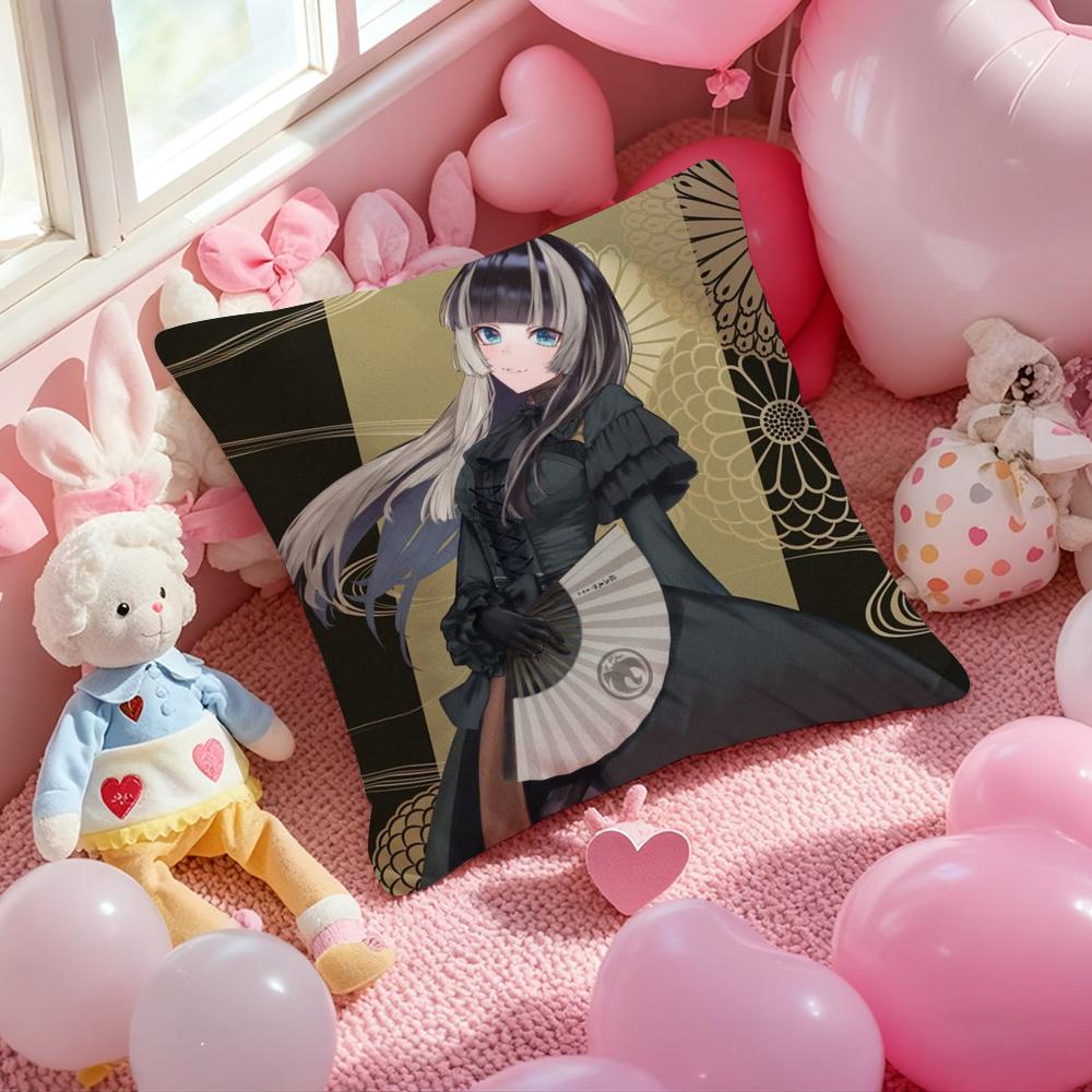 

virtual anchor Juufuutei Raden Cushion Cover Pattern Printed Pillowcase for Living Room Sofa Cushion Cover & Bedroom Decor 12x12Inch