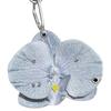 Dekorace na batoh Klíčenka s orchidejí Phalaenopsis Dárky Simulace Květinový přívěsek Taška