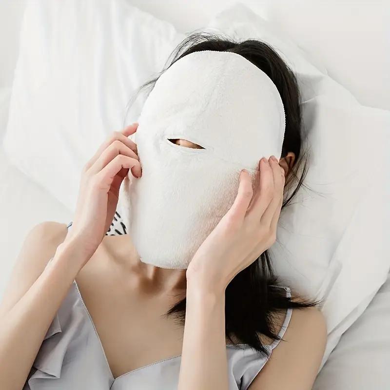Skin Care Mask Cotton HOT Compress Towel Wet Compress Steamed Face Towel Opens Skin Pore Clean Compress Beauty Facial Care Tools