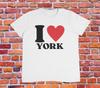 I Love YORK T Shirt | 2000s | 90s | Aesthetics | Y2k