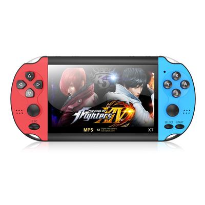 Consola de juegos portátil de mano con máquina de juegos arcade Double Rocker Consola de juegos electrónica de alta definición X7 Games