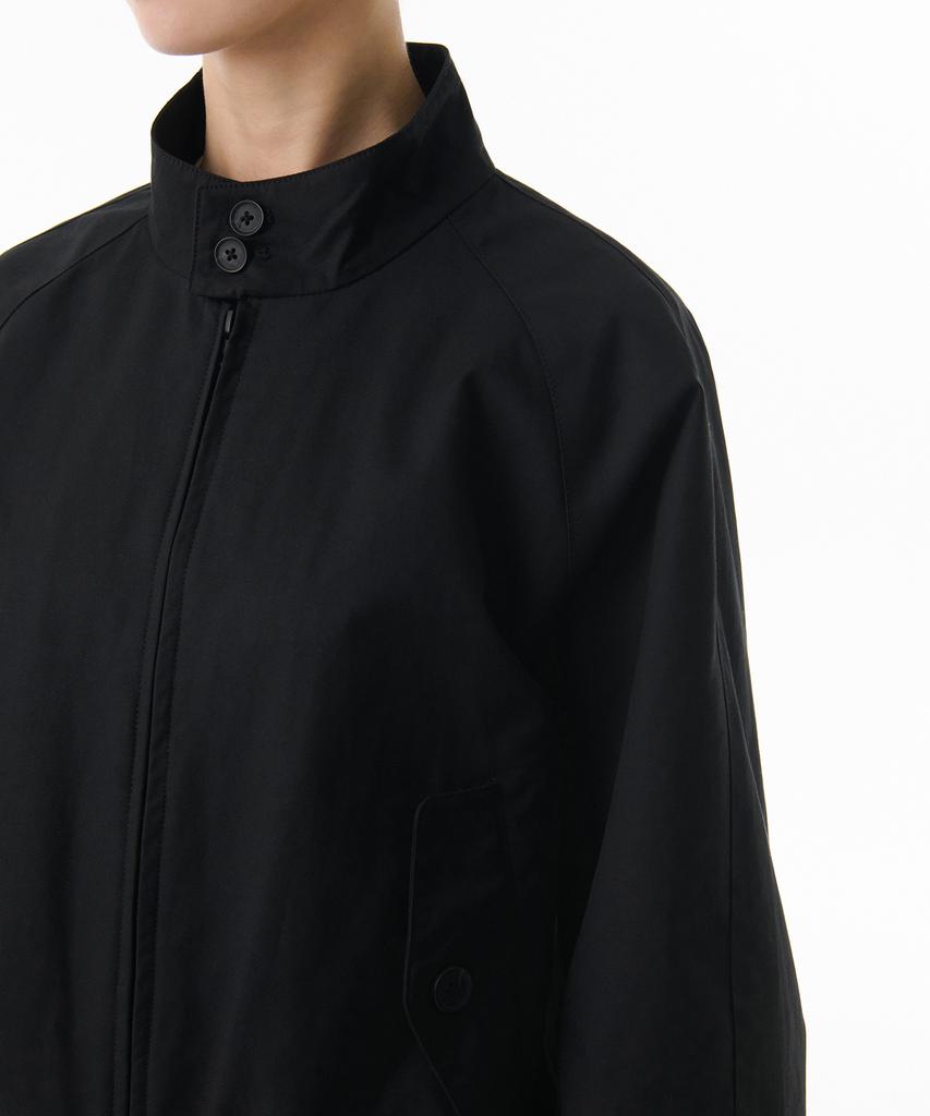 Musinsa Standard Woman Women'S Cotton Harrington Jacket [Black]