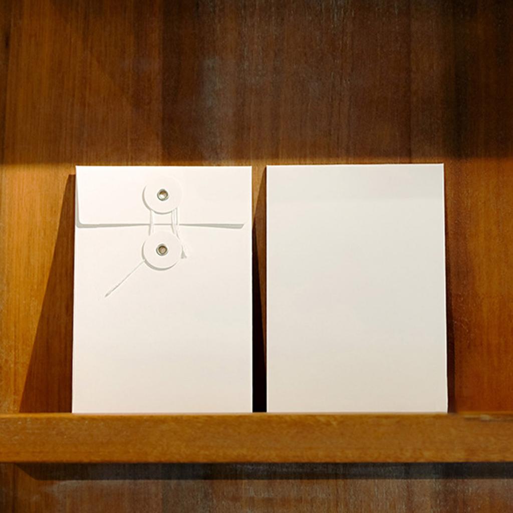 20Pcs/set Kraft Paper Envelopes Invitation Envelopes Postcard Envelope Kraft Envelopes Brown Envelopes Card Envelopes