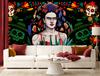 Wallpaper Frida Kahlo in Mexican relief