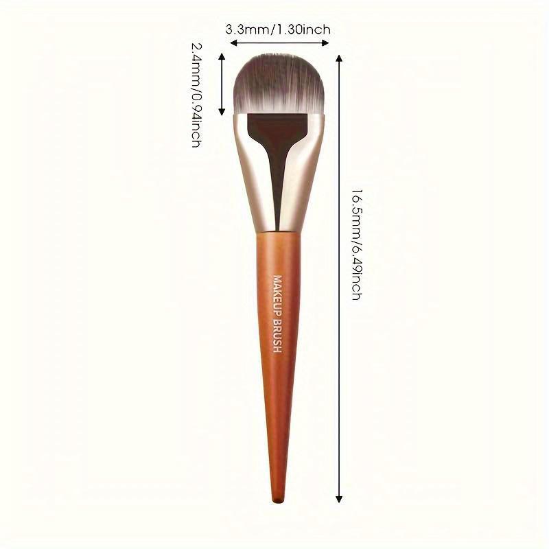 1Pcs Professional Super Thin Concealer Cream Makeup Brush Liquid Foundation Face Base Brush Make Up Tools