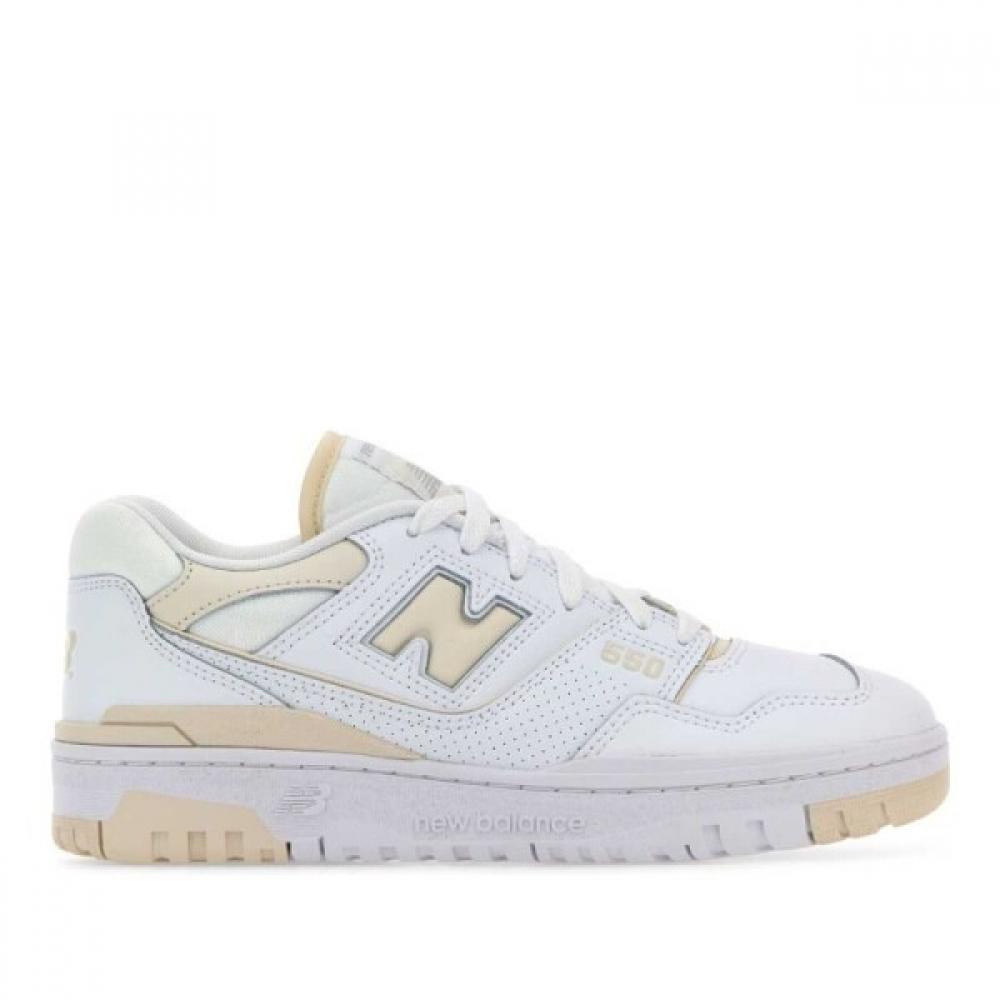

New Balance Двухцветные кожаные 550 кроссовки Bbw550bk Whiteseasalt US8.5