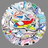 50-Pack Cute Cartoon Stickers for Suitcases, DIY Crafts, Phone Cases & Kids' Toys