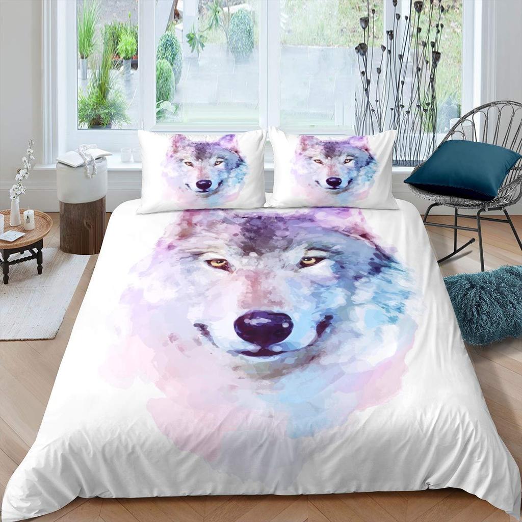 Comforter Boho Wolf - Wildlife Animal Theme