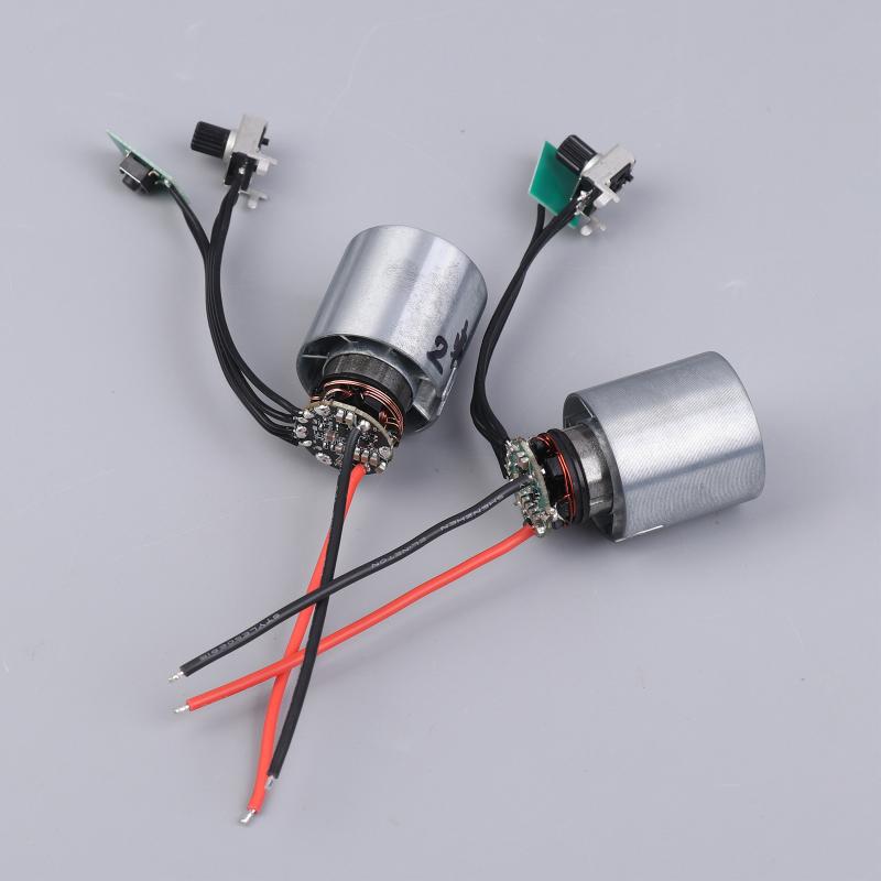 High Power 2S/3S Dc 7.4V 12V Mini Bldc Brushless Motor With Driver Adjust Speed Controller Metal Brushless Ducted Fan