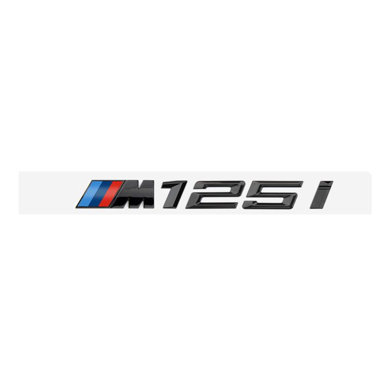 BMW Rear Emblem M Lettering Modification for 330i, 325li, 430i, 530i, 540li