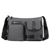 WEPOWER New Men's Satchel Casual Trend Men's Bag Outdoor Backpack Large Capacity Crossbody Shoulder Bag