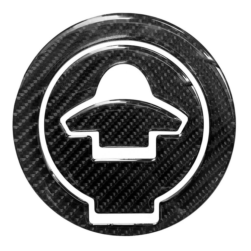 Reikoeppy Carbon Fiber Motorcycle Fuel Tank Cover Sticker Decal Gas Cap Protection Sticker for YZF-R3 5 R15 MT-03