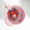 Self-spinning Ceramic Berry Washer Large Capacity Fruit Colander  Healthy Eating