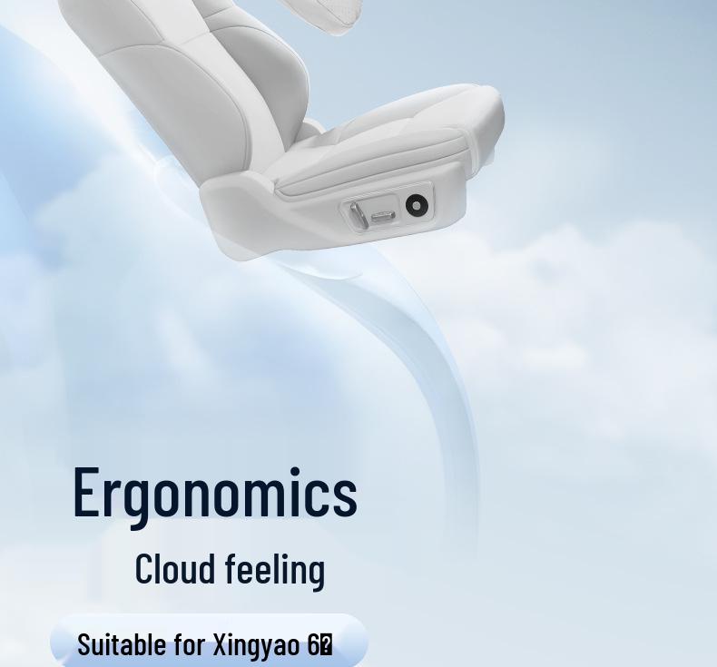 Xingyao 6 Car Interior Kit: Headrest, Lumbar & Neck Support with Decorative Accessories