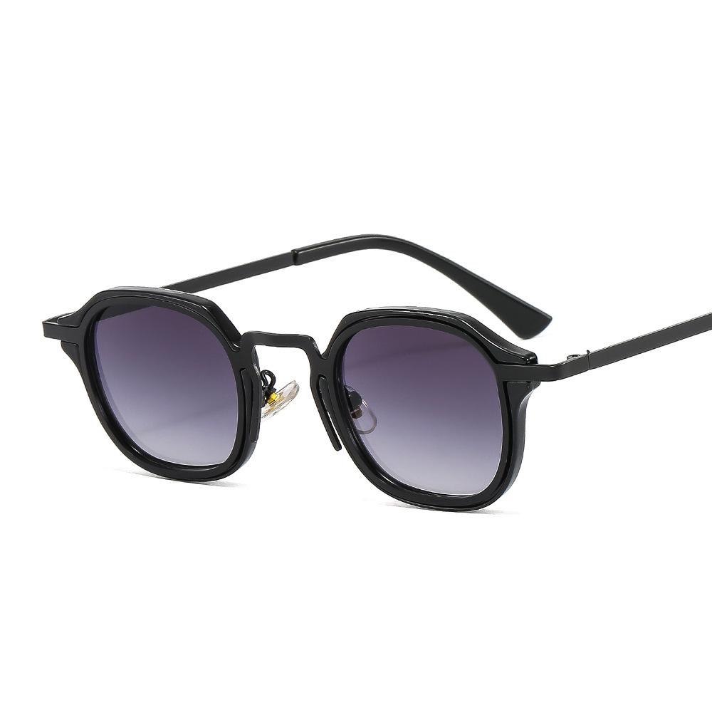 Metal Harbor Style Square Sunglasses P Glasses Punk Full Frame British Retro Sunglasses
