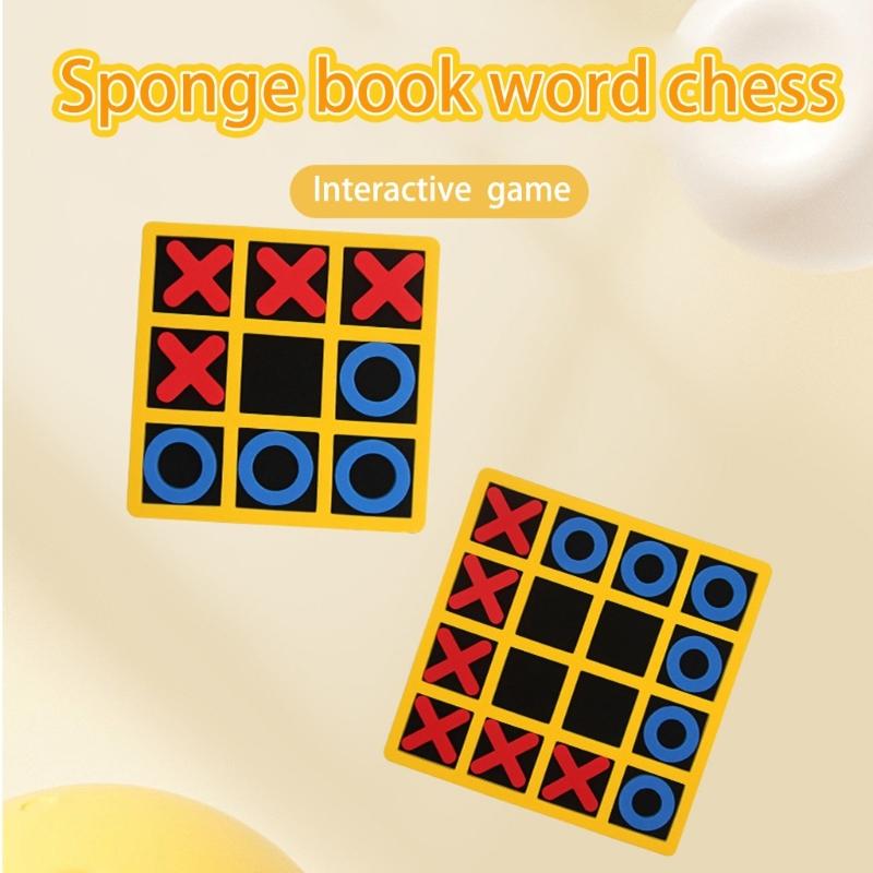 Strategy Development Toy Foldable Game Board Family Interactively Game for Children Easy Carrying