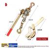 1-2T Tensioner High Carbon Steel Thickened Gear Rope Tensioner Multi Functional Manual Steel Wire Fastener For Car Cargo