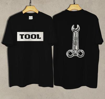 Neues T-Shirt mit Werkzeug-Bandschlüssel-Logo von Pallus, Gildan, Schwarz, Größen S–2XL, Unisex