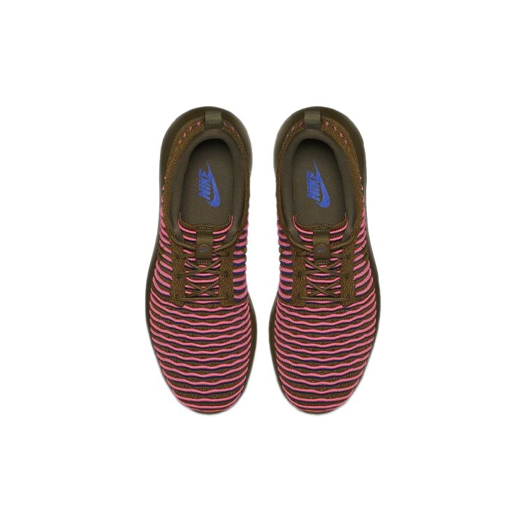 Nike Roshe Two Profesional Alergare Ușor Respirabil Antiderapant Durabil Pantofi Maraton Top Jos Femei sneaker Maro Violet 844929-300