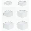 6 stück Buffet Riser Acryl Cube Display Nesting Steigleitungen Stapelbar Lebensmittel für Tisch