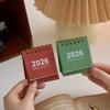 2026 Mini Simple Calendar Small Desk Calendar Creative Coil Calendar Planner Desktop Decoration Office Stationery