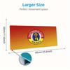 East Bengal FC Color Mouse Pad Large Gaming Table Cushion Non-slip Laptop Tablet Big Mousepad XXL Mat Mini PC Playmat With Lock Edge