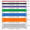 1PC Heavy Duty Latex Resistance Band Exercise Elastic Band For Sport Strength Pull Up Assist Band Workout Pilates Fitness Equipment