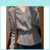T Shirt Girl Oversize V Neck Linen Embroidery Spring Casual Womens Fashion
