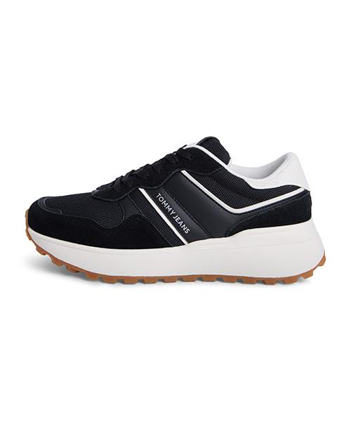 Tommy Hilfiger New Cola Textile Runner - Black (T52G1Ars150Jt1Bds)